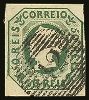 1853 50r Yellow-green, SG 6 (Michel 3a), Very Fine Used With 4 Clear To Large Margins, Strong Original Colour & Crisp Em - Altri & Non Classificati