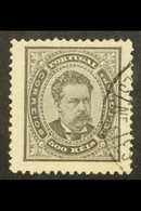 1882-1884 500r Black "King Luis", Mi 58yb, SG 216, Very Fine Cds Used For More Images, Please Visit Http://www.sandafayr - Other & Unclassified