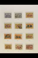 1910-13 DOUBLE HEADS VERY FINE USED SEMI- SPECIALIZED COLLECTION Of The Perf 14 Double Head Stamps From ½d To 2s With A  - Other & Unclassified