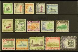 1959-62 Definitive Complete Set, SG 18/31, Never Hinged Mint (15 Stamps) For More Images, Please Visit Http://www.sandaf - Rhodesia & Nyasaland (1954-1963)