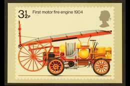 1974 3½p Fire Engine PHQ Card, SG Number 950, Very Fine Mint. For More Images, Please Visit Http://www.sandafayre.com/it - Other & Unclassified