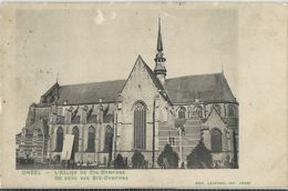 Gheel   -   L'Eglise De Ste-Dymphne   -  (lichtjes Bekrapt)  1900 - Geel