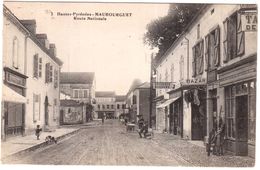 CPA HAUTES PYRENEES.MAUBOURGUET.ROUTE NATIONALE - Andere Gemeenten