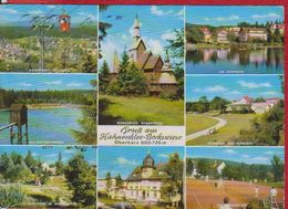 BOCKSWIESE TENNIS GERMANY POSTCARD USED - Oberharz