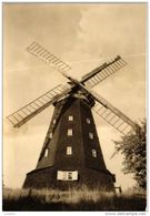 KURORT KRAKOW AM SEE WINDMUHLE WINDMILL MILL MOLEN MOULIN - DDR GERMANY (2 SCANS) - Krakau