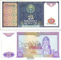 Uzbekistan Pick-number: 77a Uncirculated 1994 25 Sum - Uzbekistan