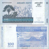 Madagaskar Pick-Nr: 86b Bankfrisch 2008 100 Ariary - Madagascar