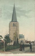 Heyst-op-den-Berg. -    Bergplaats Met Kerk.    -    Prachtige Gekleurde Kaart  1905  Naar   Gand - Heist-op-den-Berg