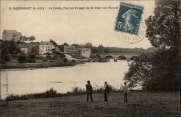 44 - GUENROUET - Canal - Village De Saint Clair - Guenrouet