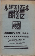 Feiz Ha Breiz. Mezeven 1926. N° 6. Ar C'Horn-Boud. Mezeven 1926. N° 6. - Tijdschriften