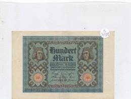 Billets -B3088 - Allemagne - 100 Mark 1920 (type, Nature, Valeur, état... Voir  Double Scan) - 100 Mark