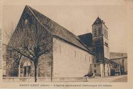 SAINT-CHEF - L'EGLISE (MONUMENT HISTORIQUE XI SIECLE) - Saint-Chef