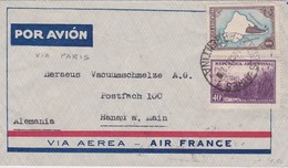 ARGENTINE 1937 PLI AERIEN DE BUENOS AIRES POUR HANAU - Lettres & Documents