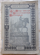 LIBRO DELLA RICONOSCENZA NAZIONALE ONORANZE MARESCIALLI ARMANDO DIAZ E CONTE LUIGI CADORNA PADOVA ANNO 1927 - Guerra 1939-45