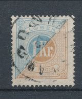 Sweden 1874, Facit # L10. Postage Due Stamps. Perforation 14. USED - Impuestos