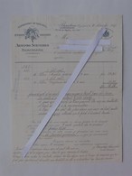 BARCELONA: Facture 1907 Exportation Vin PORTO LAGRIMAS Et MALAGA MADERE - SCHNEIDER - Fournisseur Du Roi D'Espagne - Spanje