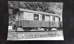 CP Train - Z2 57 ( PTT ) à Biasca - 30 Juillet 1973 - Photo JC De Jongh - N°39.11 BA - Biasca