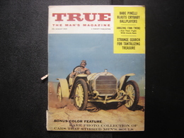 1959 TRUE THE MAN'S MAGAZINE (not Truman 's Magazine) August Issue AUTOMOBILE - Per Uomini