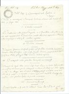 1 Signetten-Stempel Lombardei-Venetien Auf Dokument Aus 1838 - Lombardo-Venetien