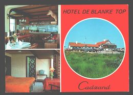 Cadzand - Hotel De Blanke Top - Advertentie / Reclame Kaart - Cadzand