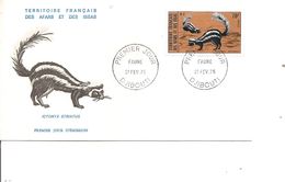 Afars Et Issas - Faune  ( FDC De 1975 à Voir) - Lettres & Documents