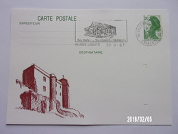 Villebois-Lavalette (16) - Flamme Illustrée 1987 - Sabine 1.90 - Bijgewerkte Postkaarten  (voor 1995)
