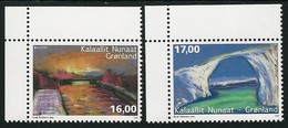 GROENLANDIA/ GREENLAND/ GRÖNLAND - EUROPA 2018 -TEMA - "PUENTES.- BRIDGES - BRÜCKEN - PONTI" -  SERIE 2 V. DENTADA - 2018