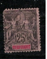 DIEGO SUAREZ       N° YVERT  :   45   ( 2° Choix )        OBLITERE       ( O 02/48 ) - Used Stamps