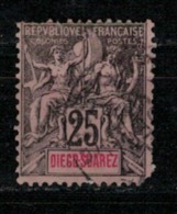 DIEGO SUAREZ       N° YVERT  :   45  ( 2 )   2° Choix         OBLITERE       ( O 02/48 ) - Used Stamps