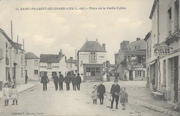 St Saint-Philbert-de-Grand-Lieu - Place De La Vieille Eglise, Cycles Bonnet - Edition F. Chapeau - Saint-Philbert-de-Grand-Lieu