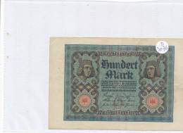 Billets -B3076- Allemagne - 100 Mark 1920 (type, Nature, Valeur, état... Voir  Double Scan) - 100 Mark