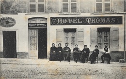 Condrieu (Rhône) - Ancien Hôtel Thomas Treffot-Blachon - La Boule Joyeuse - Carte Bergeret Non Circulée - Hotels & Restaurants