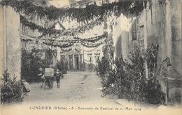 Condrieu - Souvenir Du Festival Du 21 Mai 1914, Landau - Carte L. Guichard Non Circulée N° 8 - Condrieu