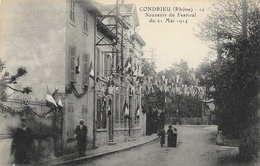 Condrieu - Souvenir Du Festival Du 21 Mai 1914 - Carte L. Guichard Non Circulée N° 10 - Condrieu