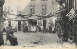 Condrieu - Souvenir Du Festival Du 21 Mai 1914 - Carte L. Guichard Non Circulée N° 7 - Condrieu