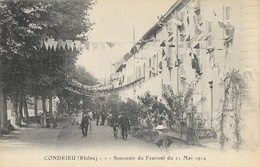 Condrieu - Souvenir Du Festival Du 21 Mai 1914 - Carte L. Guichard Non Circulée N° 1 - Condrieu