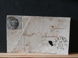 74/631  LETTRE 1863 FRAGMENT - Covers & Documents