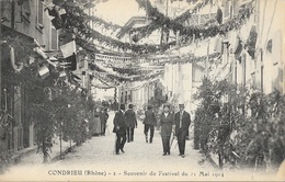 Condrieu - Souvenir Du Festival Du 21 Mai 1914 - Carte L. Guichard Non Circulée N° 2 - Condrieu