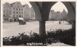 AK - OÖ - Schärding Am Inn - Strassenansicht - Stadtplatz - 1953 - Schärding