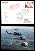 2419 POSTA AEREA - Cartolina Volo Postale Frosinone-Terminillo In Elicottero 29.5.1980 - Andere & Zonder Classificatie