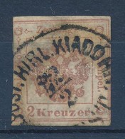 O 1858 Hírlapilleték 2kr ,,PEST.HIRL.KIADÓ' - Other & Unclassified