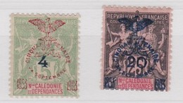 NOUVELLE-CALEDONIE  YT N° 83* + 87 * - Unused Stamps