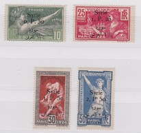 SYRIE  YT N° 122-125* - Unused Stamps