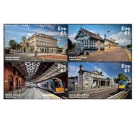 Ierland / Ireland - Postfris / MNH - Complete Set Treinstations 2017 - Ungebraucht