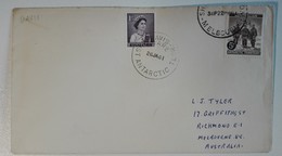 AAT Letter Cancelled Davis 26  Jan 1961 On 5d  & 1d  Predecimal - Covers & Documents