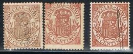 Tres Especial Movil, Fiscal Postal 10 Cts, Monarquico, VARIEDAD Color , Numero 26 º - Steuermarken/Dienstmarken