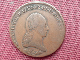 AUTRICHE Monnaie De 6 Kreuzer 1800 - Autriche