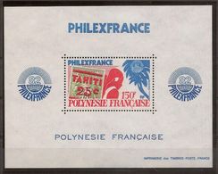 FRENCH POLYNESIA 1982 Philexfrance - Blocks & Sheetlets