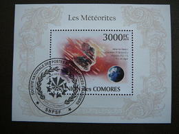 Meteorites. Space. Raumfahrt. Espace # Comoros 2010 Used S/s #535 Comores - Andere & Zonder Classificatie