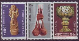 CYPRUS 435-437,unused - 1976